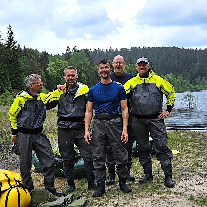 Junggesellenabschiede und Teamtage im Oberharz - starte in deine Abenteuer Tour auf der Okertalsperre